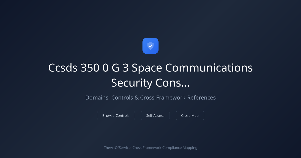 CCSDS 350.0-G-3 - Space Communications Security (Consultative Committee ...