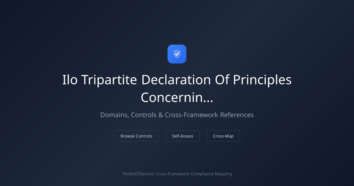 ILO Tripartite Declaration of Principles concerning Multinational ...