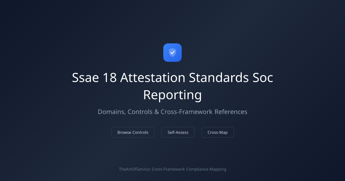 SSAE 18 - Attestation Standards (SOC Reporting) — Domains, Controls ...